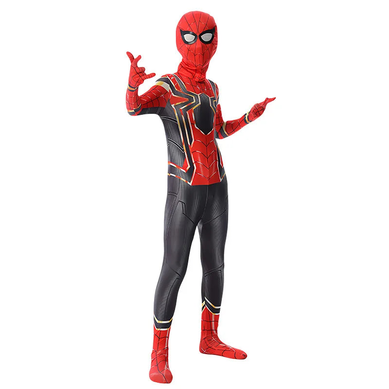 3D Printed Cosplay Jumpsuit Stretch Bodysuit Full Outfit Halloween Party Role‑Play Costume For Adult Men