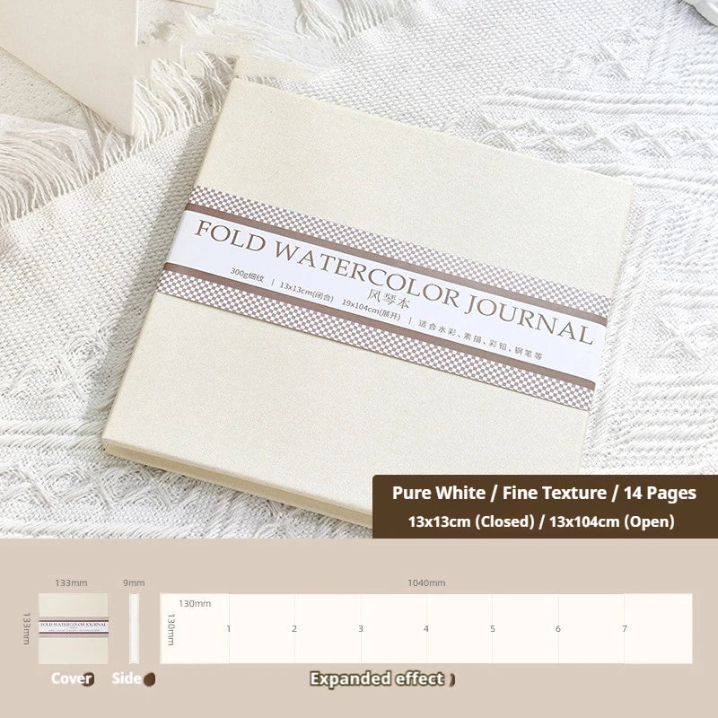 POTENTATE Watercolor 100% Cotton Paper Pad Watercolor Journal Drawing Book Hand Notebook Artists School Sketchbook Drawing Paper