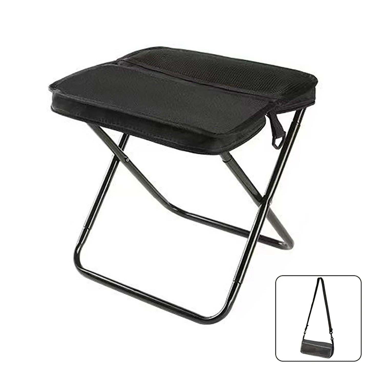 의자 Foldable Backpack Stool Portable Folding Stool With Carry Bag Lightweight Mini Easy Carry Outdoor Chair For Travel Picnics