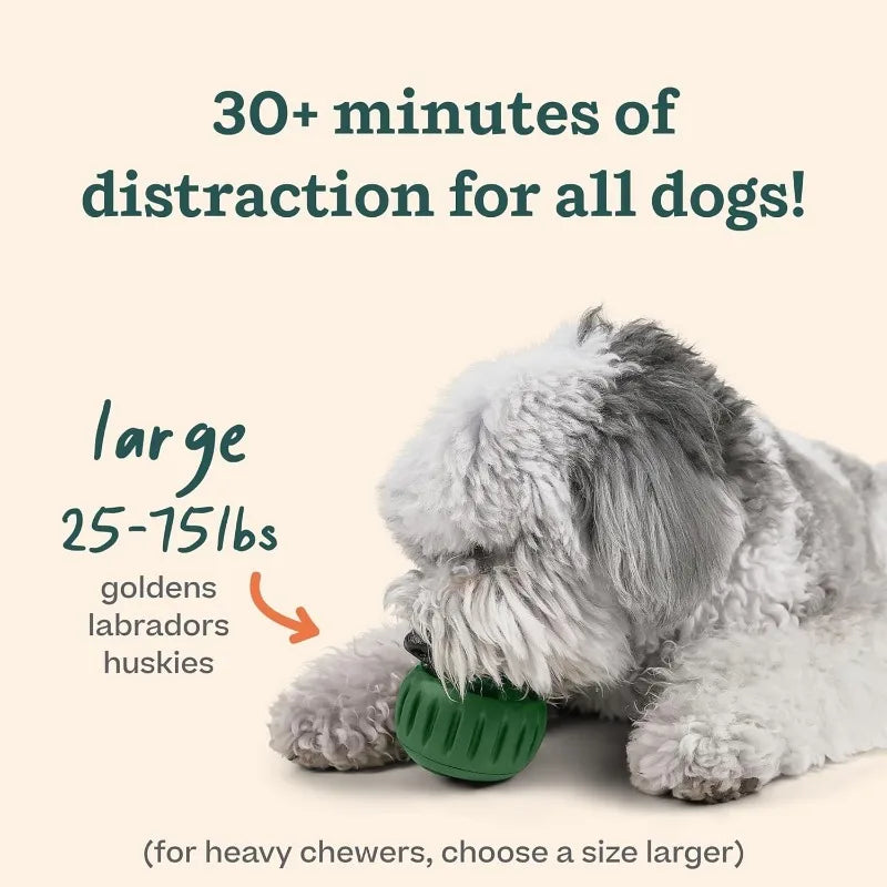 Chew Proof Interactive Dog Toys Silicone Pupsicle Mold Enrichment Frozen Treat Maker Summer Cooling Boredom Solver Large Breed