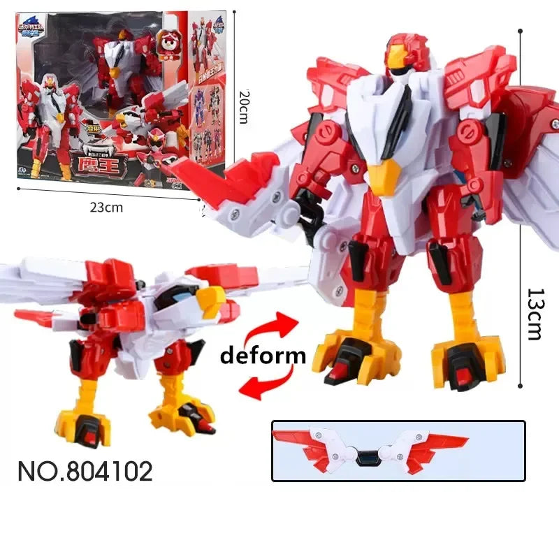 Mini Force Super Dinosaur Power Transformation Robot Toys Action Figures MiniForce X Simulation beast Deformation Airplane Toy