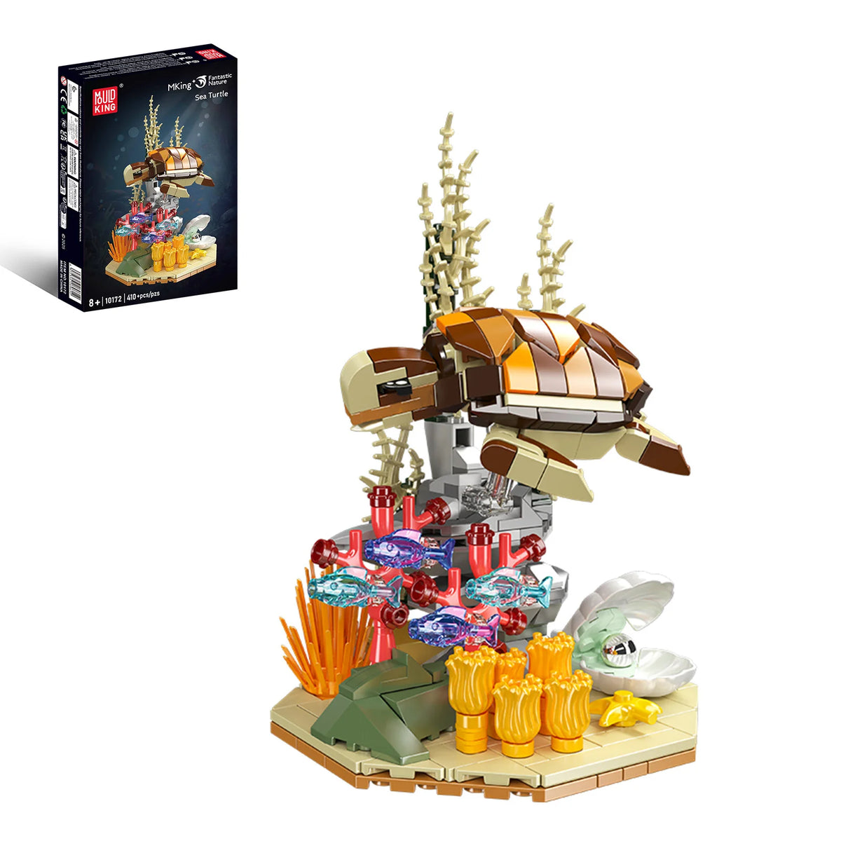 Mould King Fantastic Nature Series Building Blocks Toys Underwater World Insect Model Kids STEM Educational Toy Creative Gift