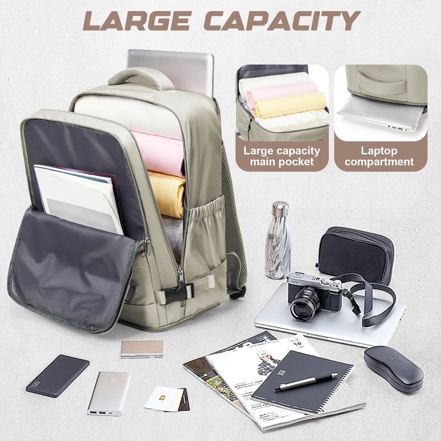Backpack Travel 40x30x20 Ryanair Fashion Laptop Bag Women Waterproof backpack Cabin Bag Carry ons Notebook Backpack School Bag