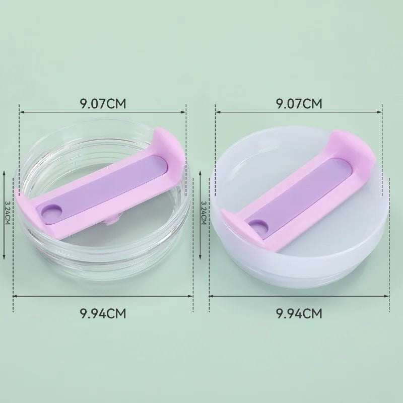 40 Oz for Stanley Thermal Water Bottle Cover Coffee Cups Flip Straw Cap Replacement Spill Proof Mugs Tumbler Lid Accessories