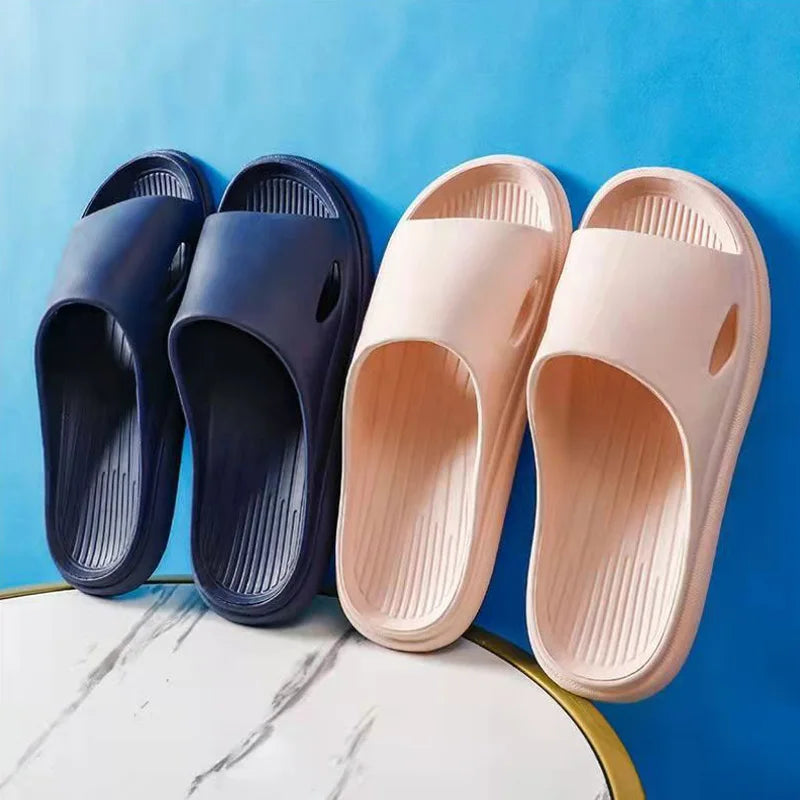 Non Slip Slides Lightweight Open Toe Quick Dry Slippers For Indoor Outdoor Bathroom Beach Summer Indoor Outdoor Eva Slippers