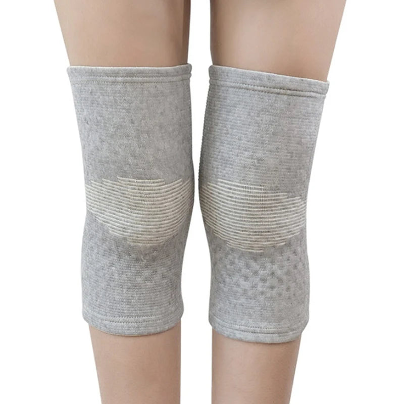 1 Pair New Self Heating Support Knee Pads Knee Brace Warm for Arthritis Joint Pain Relief Injury Recovery Knee Massager