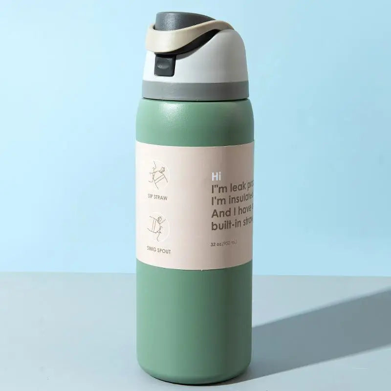 Vacuum Flasks Thermoses Water Bottle Drinkware Thermo Tumbler Stainless Steel Thermal Mug Original Cold Hot Coffee