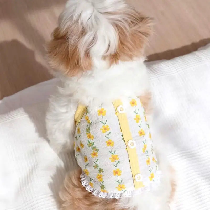 Puppy Suspenders Summer Cooling Vest for Dogs Dog Costume Cute Girls Dog Clothes Bichon Chihuahua Clothing Pet Outfit Dog Vests