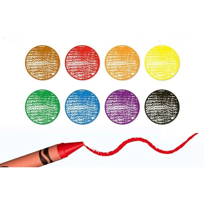 8/24 Colors Crayons Box, Safe Non‑Toxic Drawing Crayons, Kids Painting Tool Set, Back to School Art Supply Gift for Boys & Girls