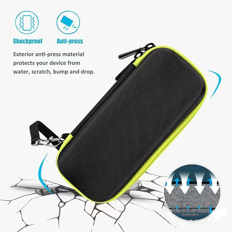Portable EVA Shockproof Storage Case for Philips OneBlade - Ultimate Shaver Storage Solution Storage Bag（Case Only)