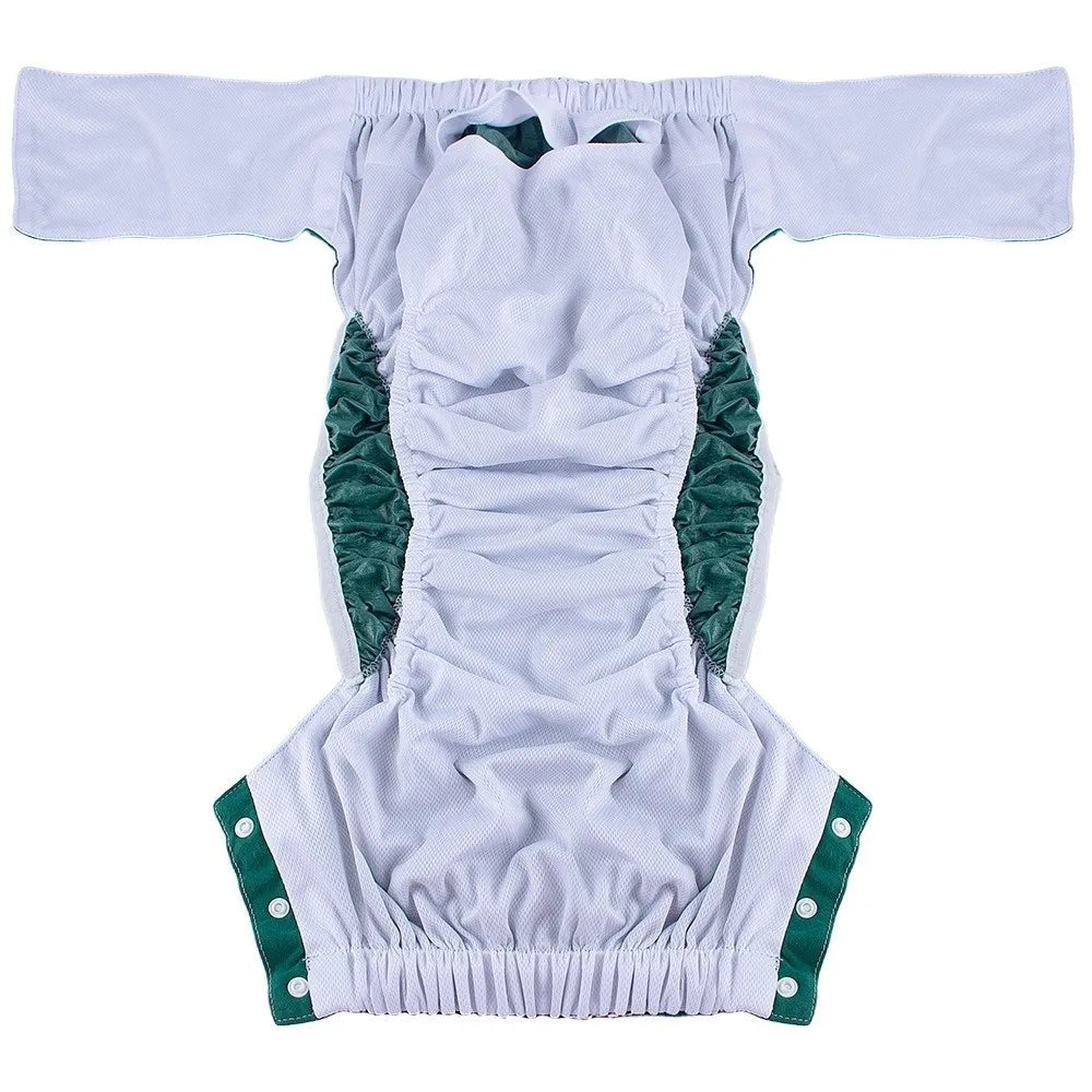 Cotton Adult Diaper Pants Leak-Proof Skin-Friendly Washable Diaper Elastic Reusable Incontinence Underwear Elderly Care