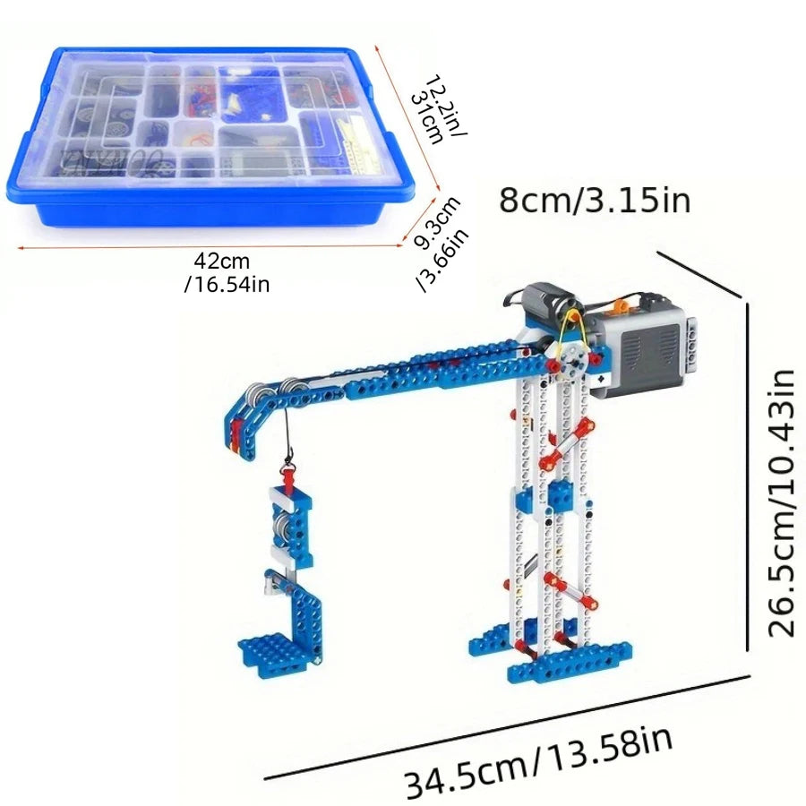 FUNXINEE  Creative Technical Building Blocks DIY Set MOC Kit Assembly Bricks STEM Educational Learning Models Holiday Gift Kids