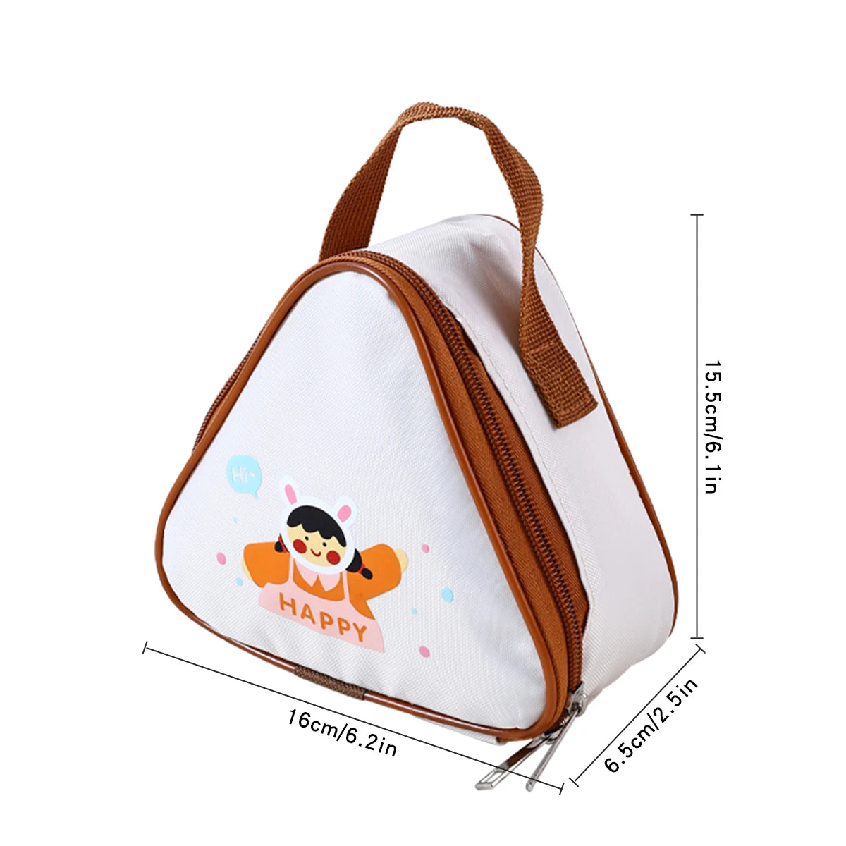 Mini Cartoon Insulated Lunch Box Bag Portable Reusable Picnic Cooler Bag Oil Proof&Waterproof Thermal Lunch Bag For Kids Student