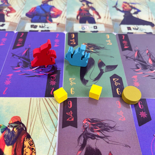 SAIL: 2-Player 20-Minute Paper-Based Nautical Strategy Couple Board Game - Romantic Adventure for Date Nights, Couple Gatherings