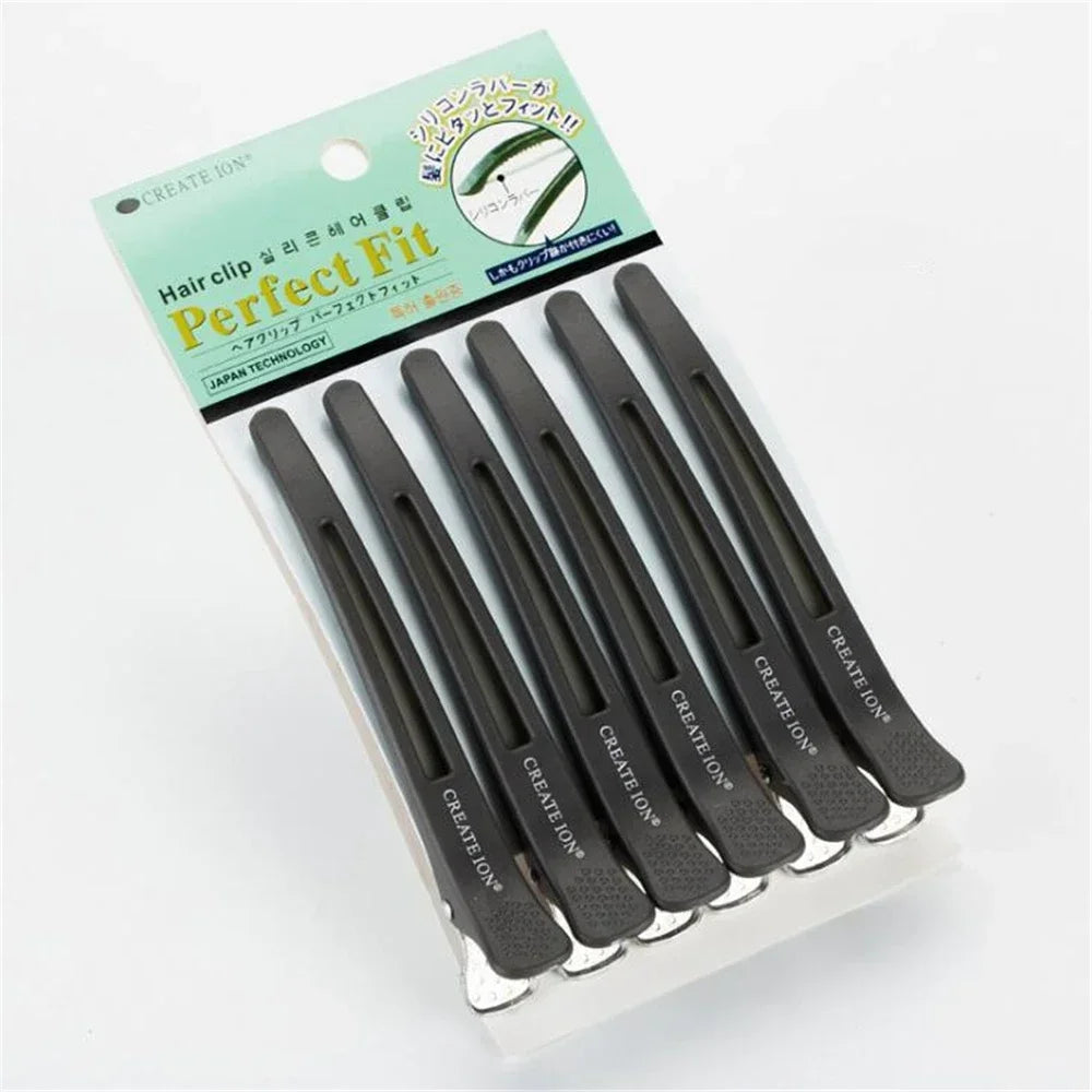 5/6Pcs Alligator Hair Clips Hairdressing Clamps Claws Section Clip Barber Crocodile Hairpin Salon Styling Tools Hair Accessories