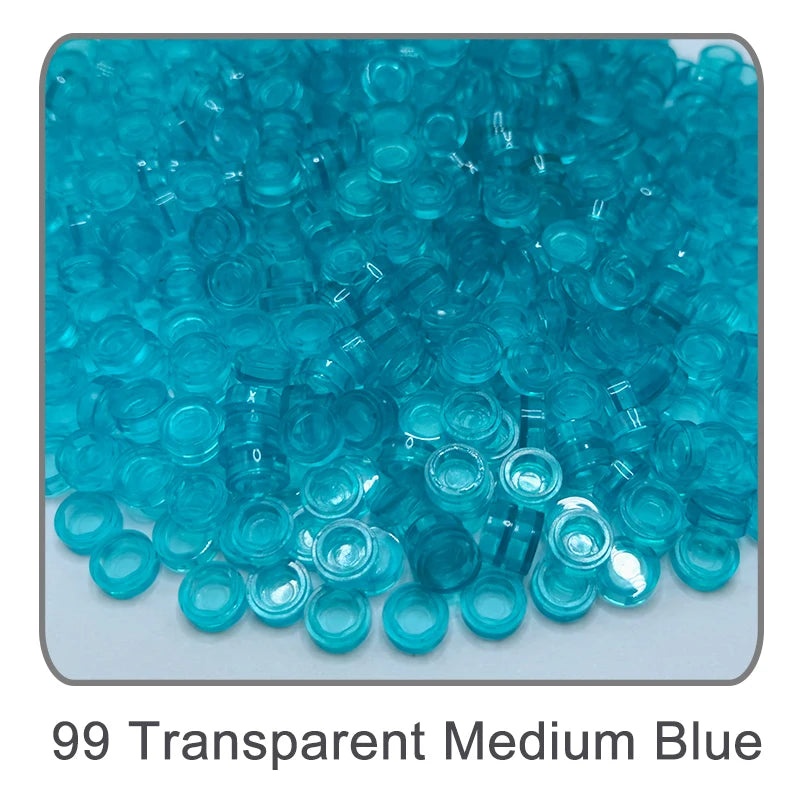 500pcs 1x1 Round  98138 Pixel Art Remix Building Block Toy Mosaic Drawing Series
