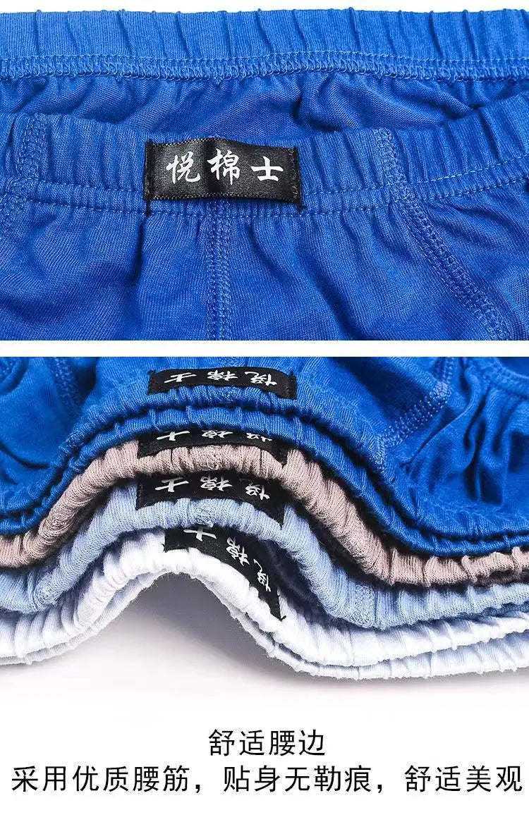 5 Pack Men's Cotton Briefs Underwear - Soft Breathable Boxer Shorts for Men (S-6XL) - Daily Comfort Underpants