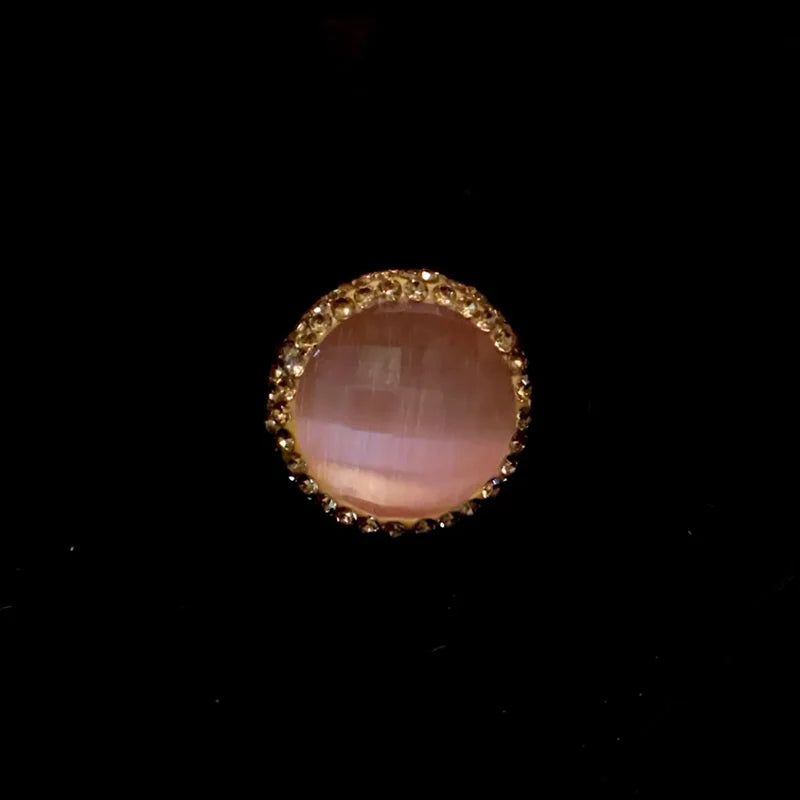 Natural Amethyst Freshwater Pearl Finger Rings Handmade Rhinestone Quartz Sudan Stone Jewelry for Women Mix Design Gemstone