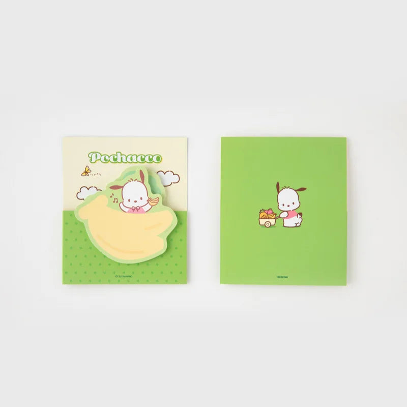 Trendy Sound Sanrio kawaii stationery Double-layer post-it notes hello kitty office notes sticky sticky notes korean kuromi