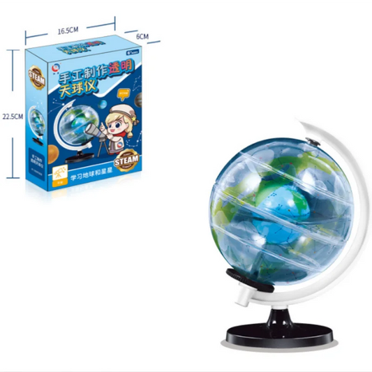 Universe series DIY transparent celestial sphere globe early education science education STEM educational science textbooks