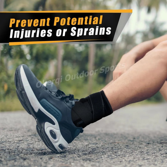 1PC Ankle Brace Adjustable Lace Up Ankle Support for Sprained Injury Recovery Ankle Stabilizer for Basketball Volleyball Tennis