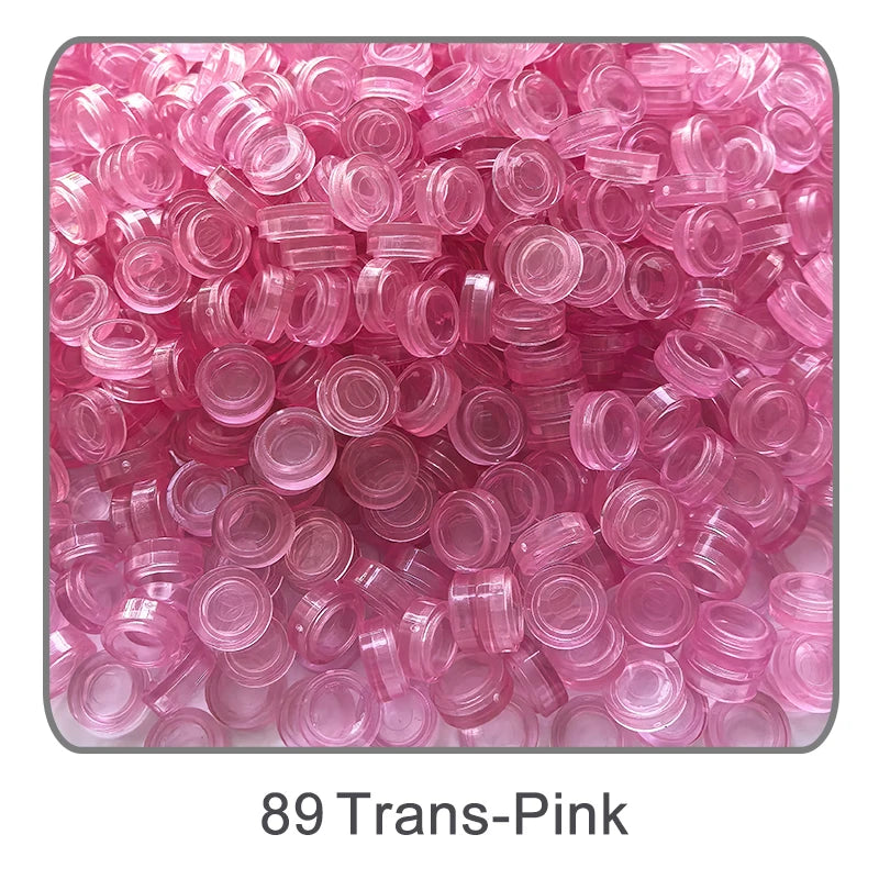 500pcs 1x1 Round  98138 Pixel Art Remix Building Block Toy Mosaic Drawing Series