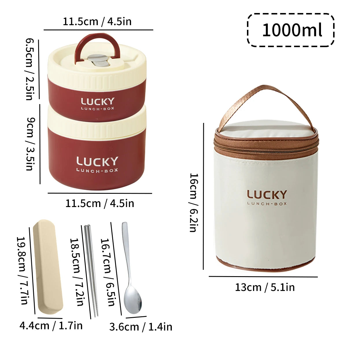 304 Stainless Steel Insulated Bento Box Microwave Heatable Round Sealed Thermal Lunch Box For Kids Students Food Container