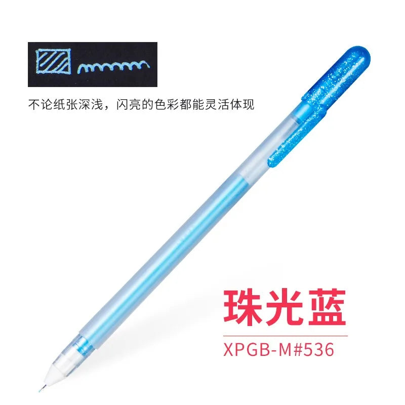 1/3PCS SAKURA Gelly Roll Gel Pens Highlight Marker for Journaling Art Drawing Classic White Ink Assorted Point Fine Medium Bold