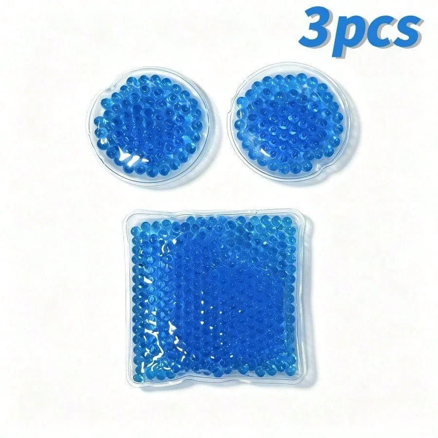 Flexible Reusable Hot Cold Gel Pack for Knee, Neck, Wrist, Ankle Pain Relief - Summer Cooling Pad, Family First Aid Essentia