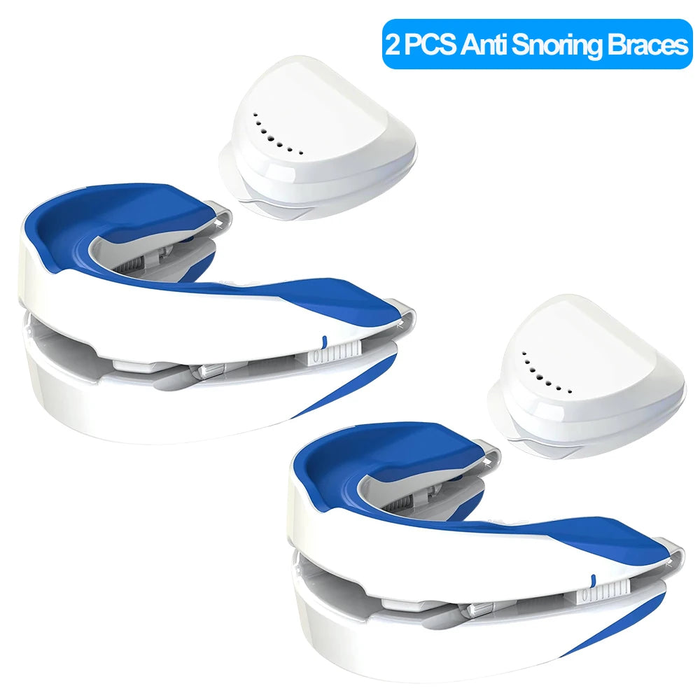 Anti Snoring Mouth Guard Improve Sleeping Adjustable Snoring Mouth Guard Anti-Apnea Teeth Bruxism Stop Snoring Device Mouthpiece