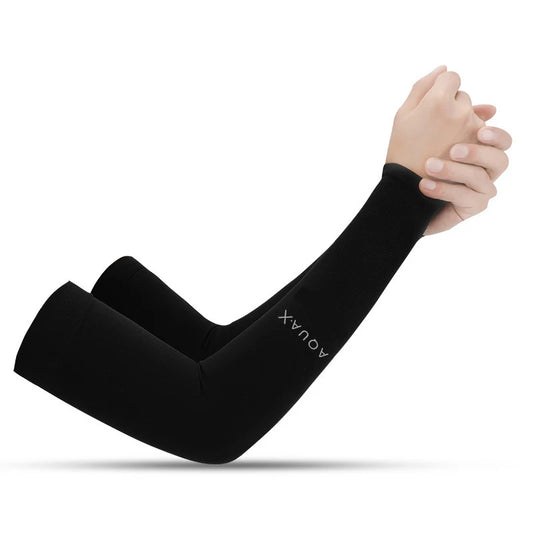 UV Sun Protection Arm Sleeves for Men Women Cycling Ice Silk Outdoor Breathable Summer Driving Cooling Fishing Hiking Sleeves