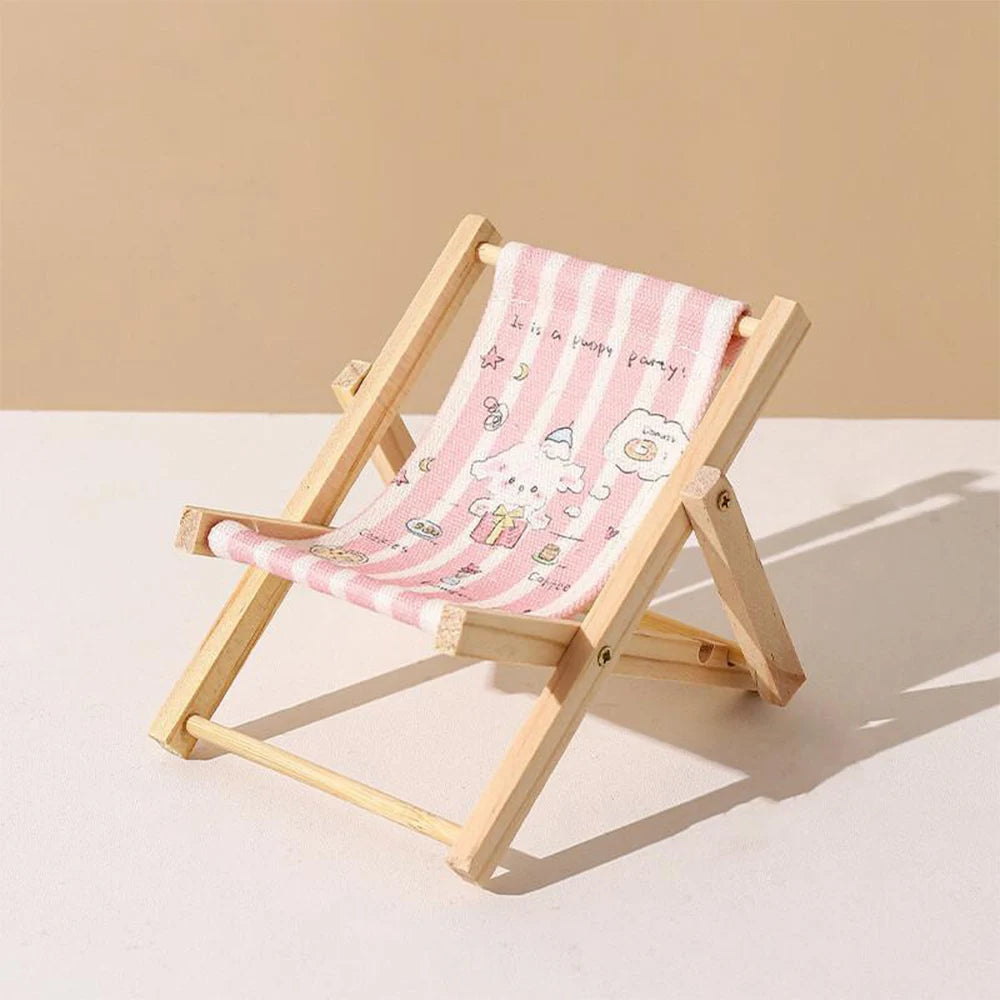 Summer Beach Set for 17cm Lababu Doll Lounge Chair Clothes Pants Set