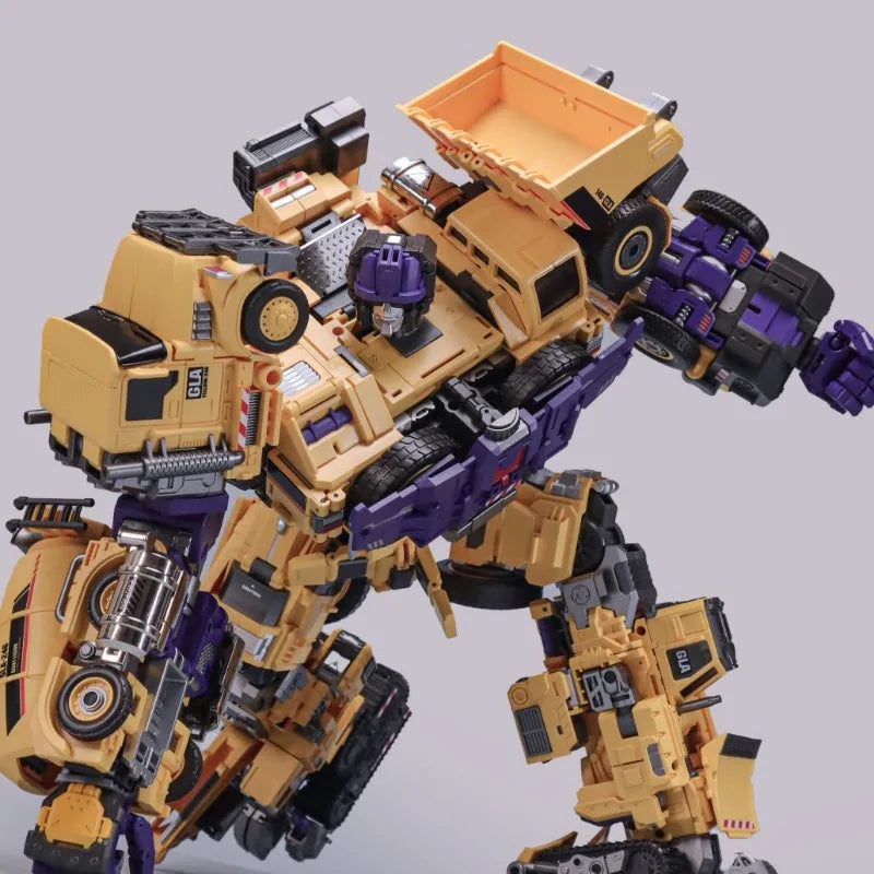 Transformation GLA 01-06 Mechanical Invasion Yellow Destroyer Ring Breaker Action Figure Model Gift Collection