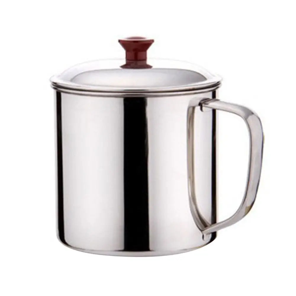 Portable Stainless Steel Tea Drinking Metal Tumbler Pint Cup Camping Coffee Mug Camping Outdoor