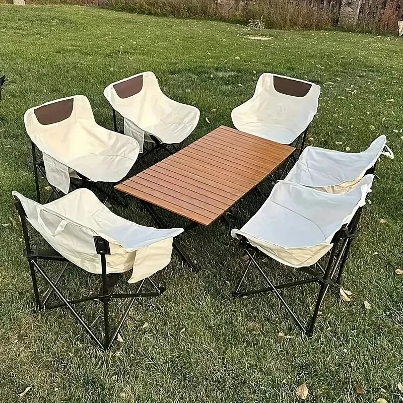 Portable Folding Camping Chair, Ultra-Light Outdoor Seat for Fishing, Picnic, Hiking, Travel & Camping, Comfortable Portable
