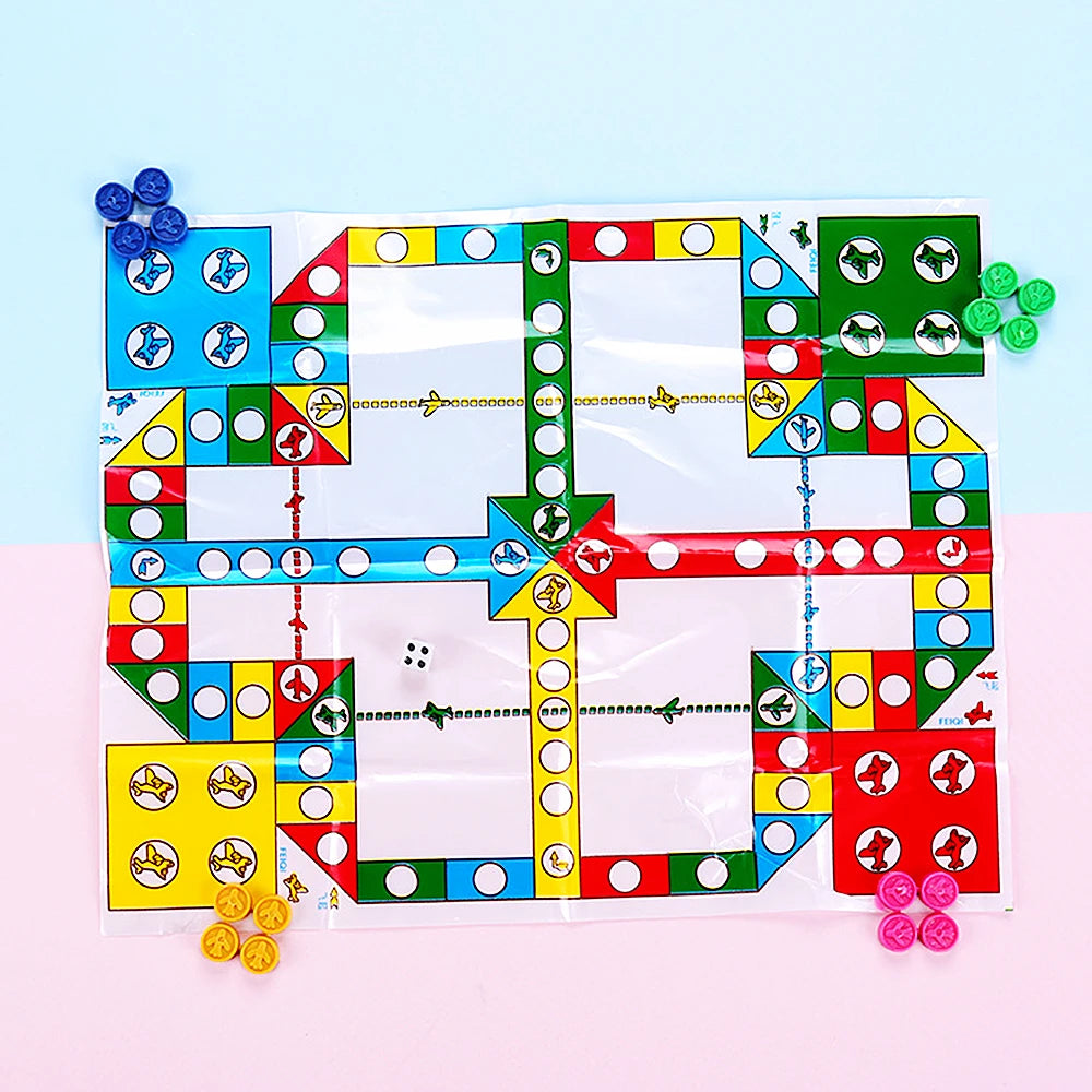 15 Pcs Mini Board Game Flight Chess Toys Kids Birthday Party Favor Giveaway Christmas Easter Carnival Party Gifts Bags Pinata