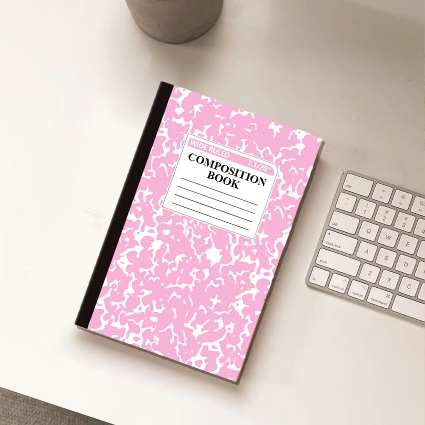 Simple Notebook Marble Pattern Exquisite Notepad Stitching Book Office Multi-Page Student Children'S Diary Composition Book B5