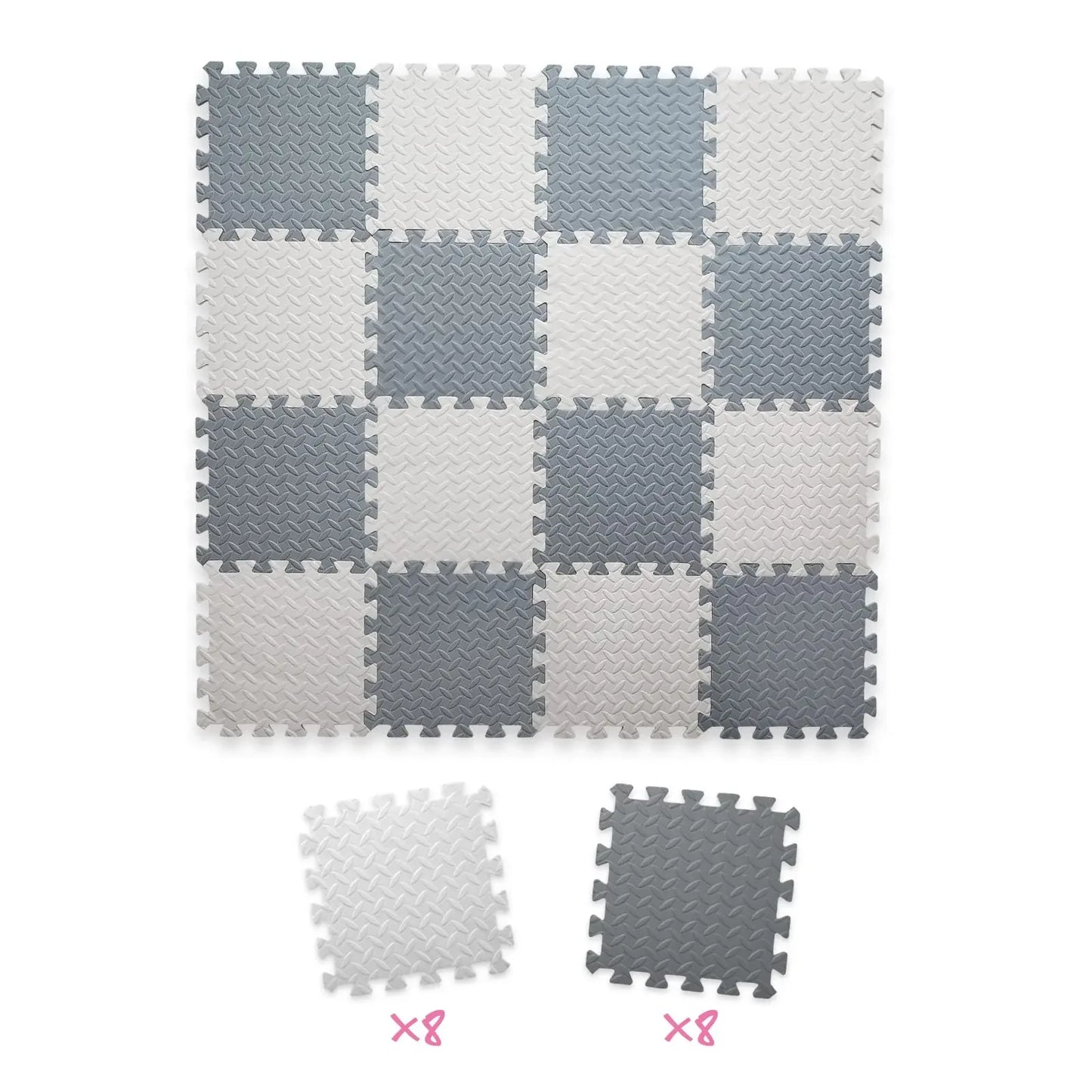 16Pcs Puzzle Mat for Children Kids Carpet Mats EVA Foam Rug Room Activities Mat for Baby Children Room Activities Mat 30*30*1cm