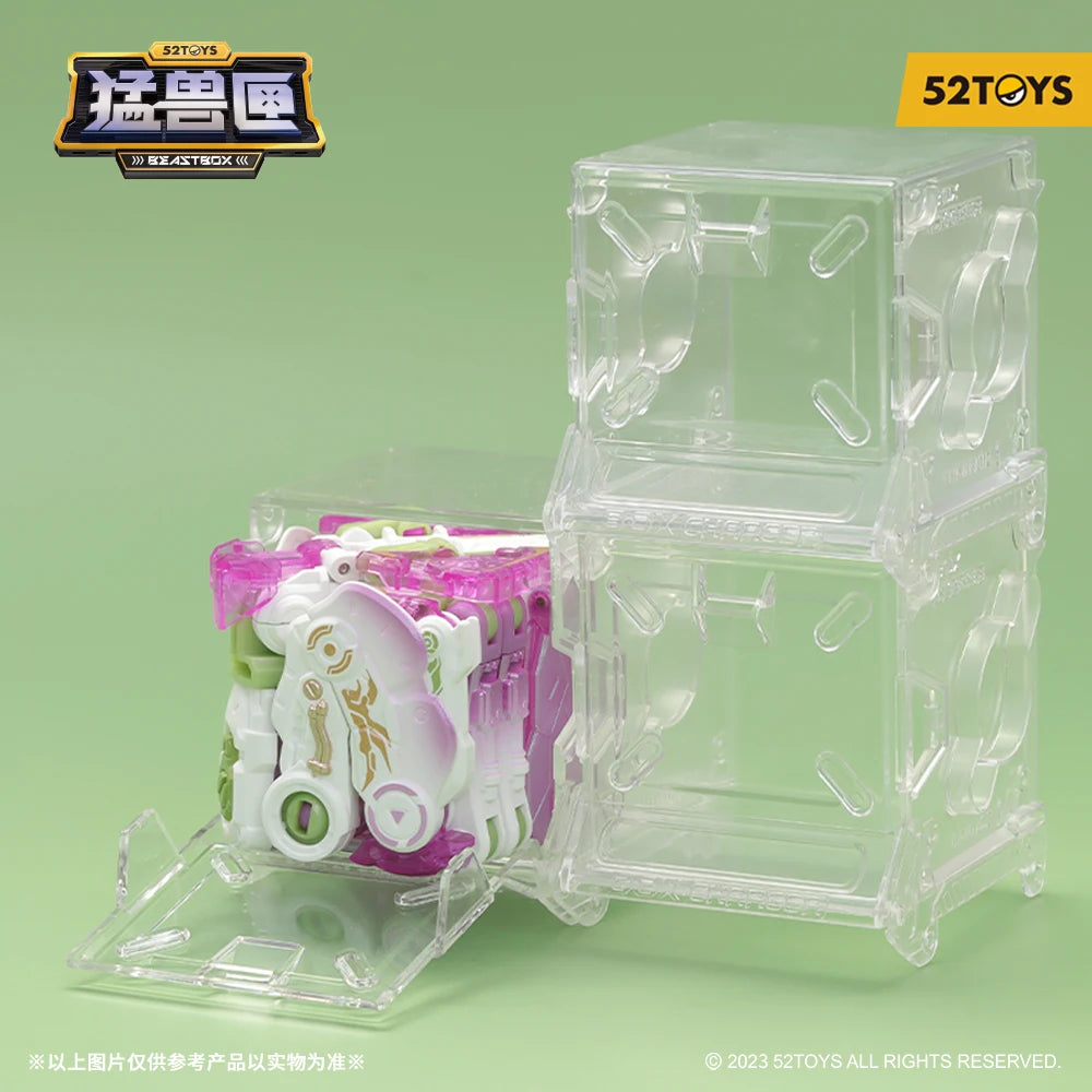 52TOYS Beastbox BB-37LO LOTUS  Mantis Deformation Robot, Converting in Mecha and Cube, Action Figure, Collectible Gift for teens