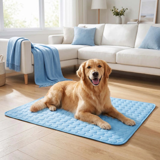 Dogs Self Cooling Mat Pet Cat Cooling Mat And Sleeping Pad For Pets Summer Cool Pads Blanket Washable Ice Silk Breathable Mat