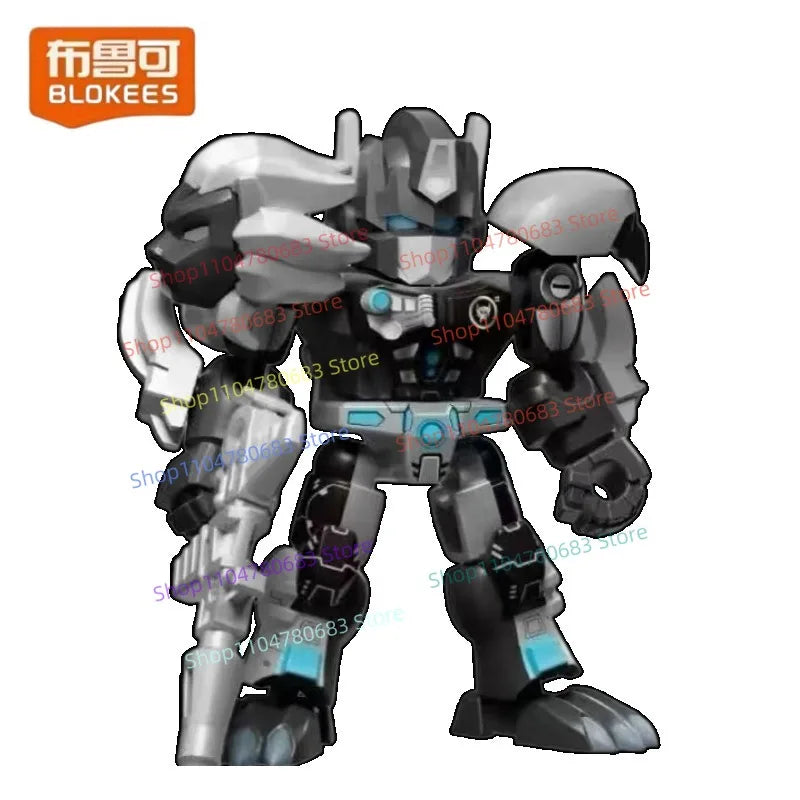 BLOKEES Building Block Man Transformers Star Edition Series 7 Optimus Prime Action Figure Assembly Model Ornament Anime Toy Gift
