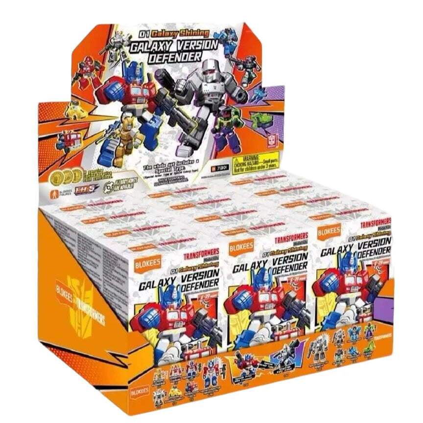 Blokees Transformers Optimus Prime Megatron Unicron Shockwave Skywarp Sludge Grimlock Metroplex Action Figure Anime Model Toys