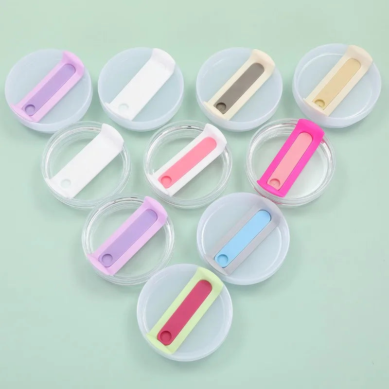 40 Oz for Stanley Thermal Water Bottle Cover Coffee Cups Flip Straw Cap Replacement Spill Proof Mugs Tumbler Lid Accessories