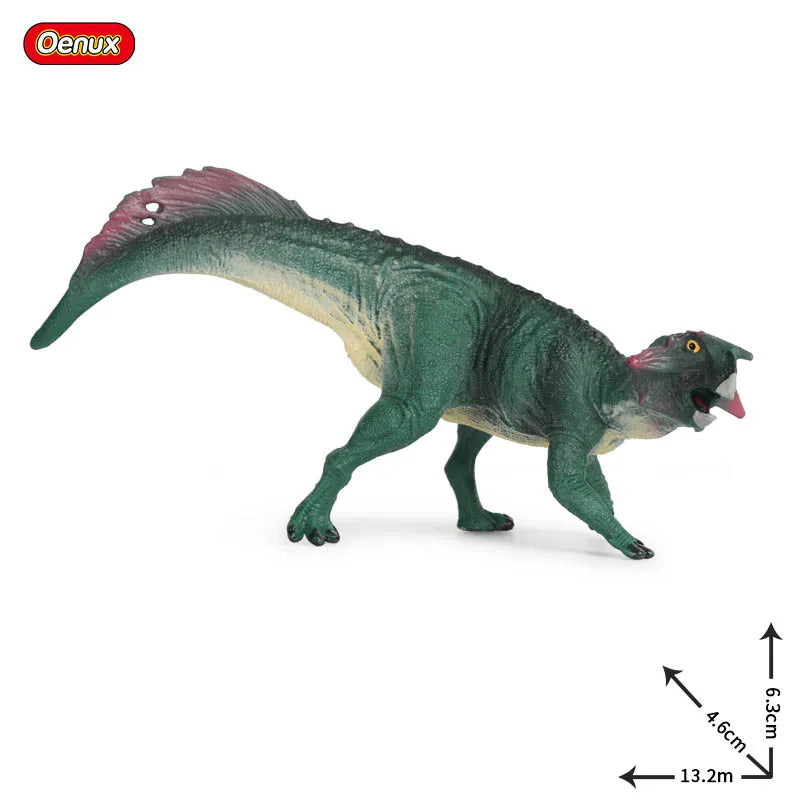 Oenux Jurassic Dinosaur Figurines T-Rex Velociraptor Spinosaurus Dilophosaurus Animal Model Action Figures Collection Kid Toy