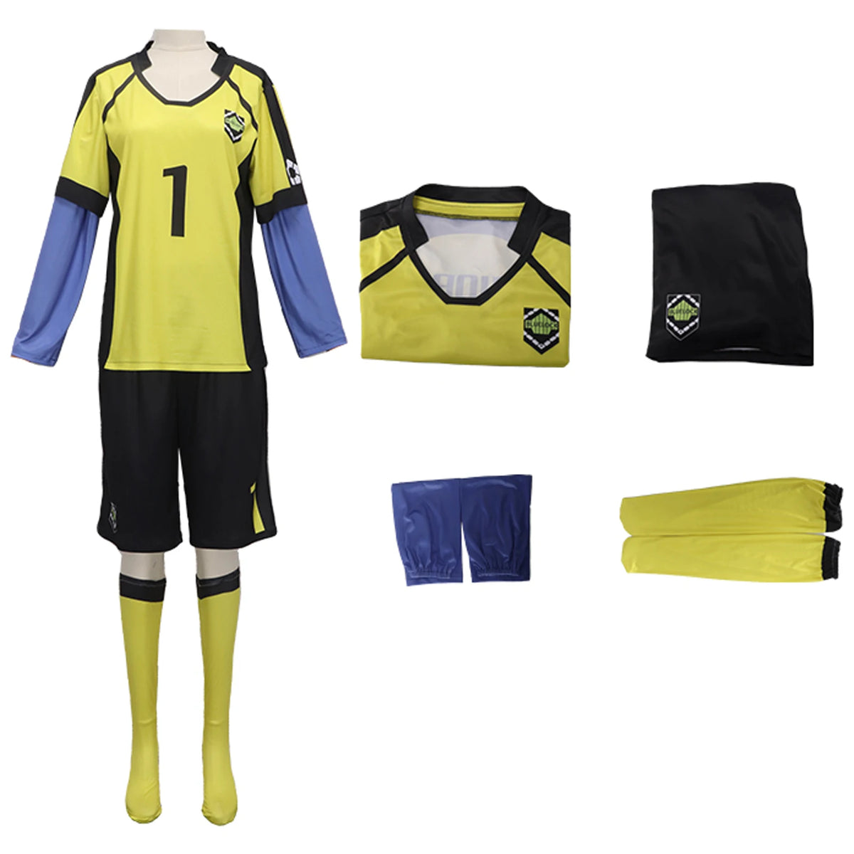 Anime Blue Cosplay Isagi Yoichi Cosplay Costume Football Jersey Chigiri Hyoma Sportswear Uniform Halloween Outfits