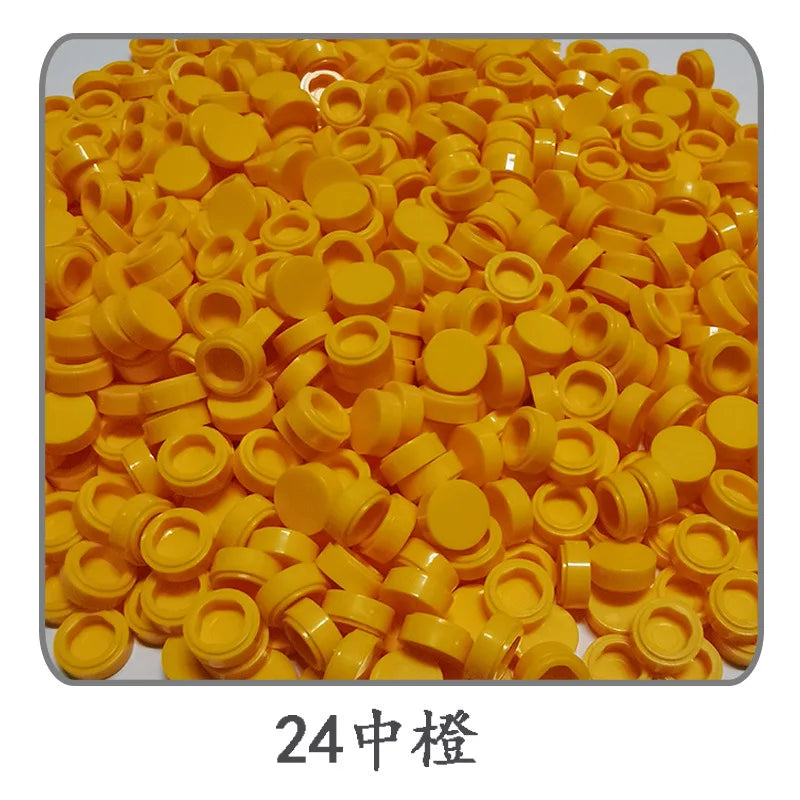 500pcs 1x1 Round  98138 Pixel Art Remix Building Block Toy Mosaic Drawing Series
