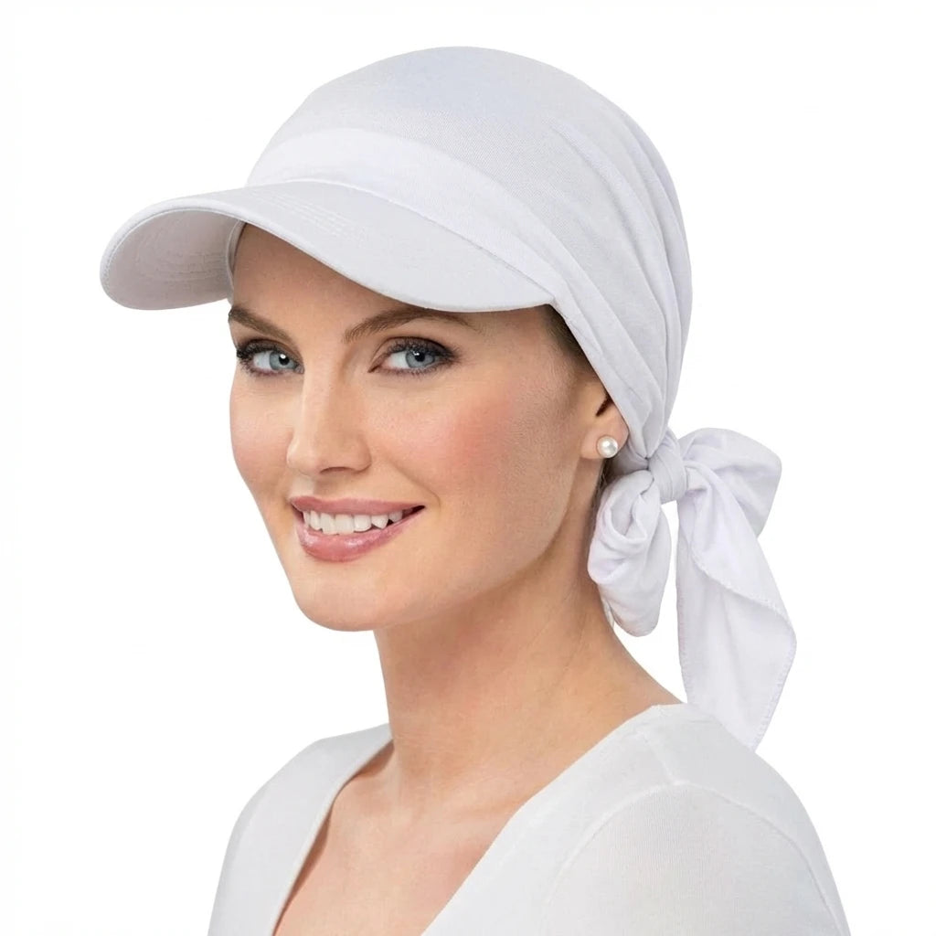 Women Classic Solid ColorTurban Hat Outdoor Brim Sunshade Hats Curved Hat  Baseball Cap Sun Hats Headscarf Scarf Femme