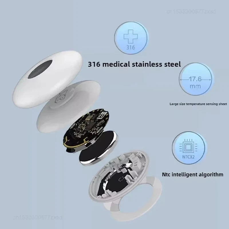 Miaomiaoce Digital Baby Smart Thermometer Accurate Measurement Constant Monitor High Temperature Alarm Smart Home Devices
