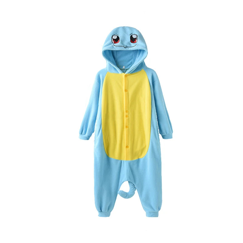 Kids Kigurumi Baby Onesies for Children Cartoon Pajamas Animal Cosplay Costume Halloween Christmas Outfits Boys Girls Homewear