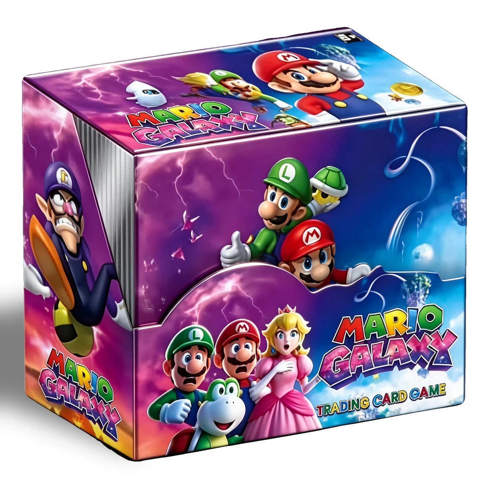 New 36pcs Mario Bros Game Cards Super Mario Trading Card Collection Action Figure English Booster Pack Battle Toy Gift